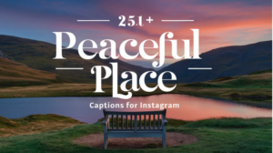 Peace Captions For Instagram