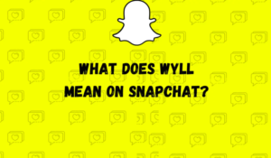 wyll meaning text snapchat